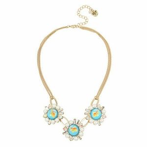 Betsey Johnson Granny Chic Fish Necklace